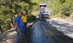 Yalçı ve Gümüşkavak yolları asfaltlandı