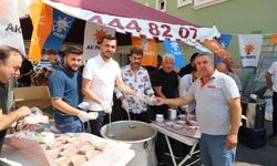 AK Parti’den sanayide aşure ikramı  
