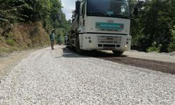 Alanya Belediyesi'nden kırsalda asfalt seferberliği
