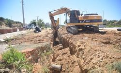 Alanya Belediyesi yol ve altyapı çalışmasında ara vermiyor