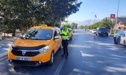 Alanya'da 197 Ticari taksi denetlendi