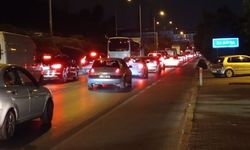 Alanya girişinde araç kuyruğu oluştu I VİDEO HABER
