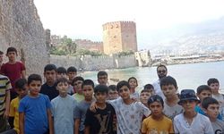 Alanya Kalesi’ni gezdiler