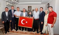 Alanyalı şehidin babası vefat etti