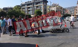 Alanya’da iki motosiklet çarpıştı: 2 yaralı