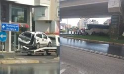Alanya’da korkutan kaza!