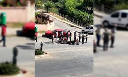 Alanya’da otomobil ile elektrikli motosiklet çarpıştı: 1 yaralı