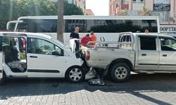 Atatürk Caddesi'nde zincirleme trafik kazası | VİDEO HABER