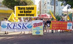 Eğitim Sen Alanya’dan ‘Dünya Barış Günü’ açıklaması