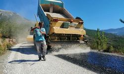 Sapadere asfaltla buluştu