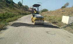 Alanya'da kırsal mahalle yollarına kış bakımı
