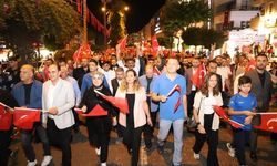 Alanya’da Cumhuriyet Bayramı’nın 99’uncu yıl kutlamaları nefes kesti