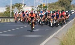 Alanya’da şampiyona için pedalladılar