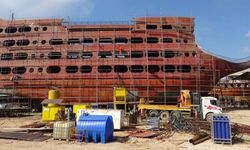 Alanyalı iş insanına ait dev gemi bin 163 misafiri ağırlayabilecek