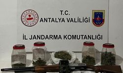 900 gram esrar ele geçirildi
