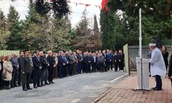 Alaiye Şehitliği’nde anma töreni düzenlendi