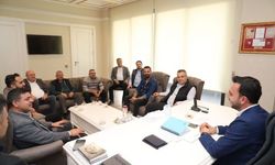 Alanya Pazarcılar Odası’ndan Toklu’ya ziyaret