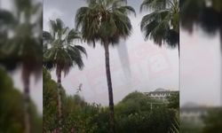Alanya’da yağmurun ardından hortum çıktı | VİDEO HABER