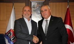 Alanyaspor yönetiminden ALTSO Başkanı Eray Erdem'e ziyaret