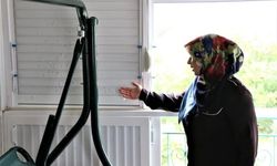Balkonuna çıkan kadın, gördüğü manzara karşısında dehşete kapıldı