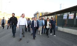 Başkan Böcek, Türkler Katı Atık Tesisini ziyaret etti