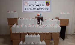 Jandarmadan kaçak ve sahte alkol operasyonu