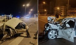 Alanya’da kamyonet ile otomobil çarpıştı: 1 ölü, 1 yaralı