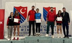 Alanyasporlu eskrimcilerden 3 madalya