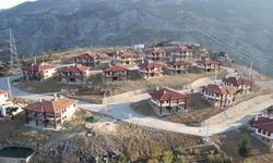 Orman yangını sonrası TOKİ yeni bir köy inşa etti