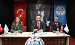 Rektör Kalan'dan Meslek Yüksekokulu öğrencilerine söz