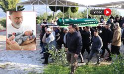 Alanya'da bebeğinin doğumundan sonra vefat eden baba, son yolculuğuna uğurlandı
