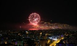 Alanya’da yeni yıl coşkuyla kutlandı