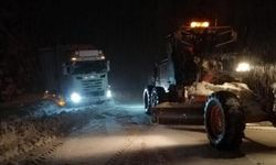 Antalya- Konya Kara Yolu tırların geçişine kapatıldı