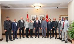Bakan Çavuşoğlu AGC’yi ağırladı