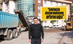 Başkan Yücel, asfalt yenileme çalışmalarını yerinde inceledi