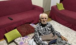 Evine giren ekipleri gören yaşlı adam şaşkına döndü