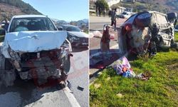 Alanya'da iki otomobilin çarpıştığı kazada 1 kişi öldü | VİDEO HABER