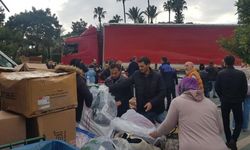 Alanya depremzedeler için seferber oldu