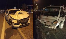 Alanya'nın komşusunda otomobille kamyonet çarpıştı: 4 yaralı