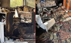 Alanya’da müstakil evde yangın çıktı