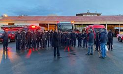 Antalya itfaiyesi deprem bölgesine gidiyor