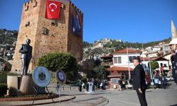 Atatürk’ün Alanya’ya gelişinin 88’inci yıl dönümü kutlandı