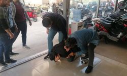 Çaldığı motosikleti tamire götüren hırsız, neye uğradığını şaşırdı