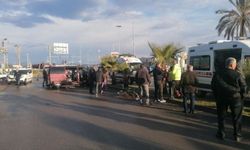 Manavgat'ta itfaiye aracı minibüsle çarpıştı: 1 ölü, 3 yaralı