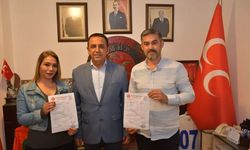 Alanya’da İYİ Parti’den istifa ederek MHP’ye katıldılar 
