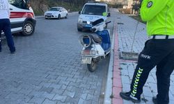 Alanya’nın komşusunda otomobille motosiklet çarpıştı: 1 yaralı