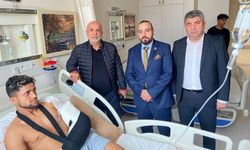 Alanyaspor Başkanı Çavuşoğlu, Kestelsporlu futbolcuları ziyaret etti