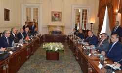Bakan Çavuşoğlu, Mısırlı mevkidaşı Shoukry ile heyetlerarası görüşmeye katıldı