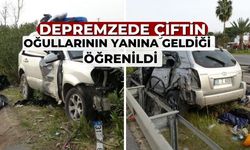 D- 400 Karayolu'nda depremzede çift kaza geçirdi