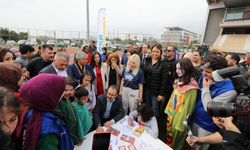 Depremzede çocuklar için spor şenliği